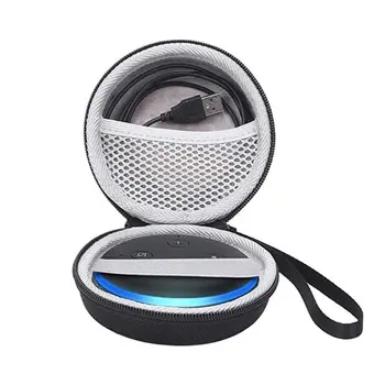Úložný Vak puzdro Organizátor Kryt Puzdro Hard Shell Shockproof Cestovný Box na mazon Echo Dot 3 Smart Reproduktor