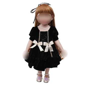 18-palcové Dievčatá bábiky oblečenie Módne šaty pre študentov Americké nové narodený šaty Detské hračky fit 43 cm baby c563