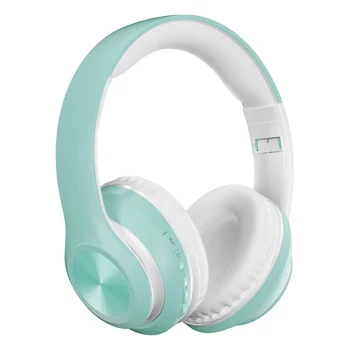 P68 Bluetooth 5.0 Bezdrôtové Slúchadlá Skladacia Tf Karty, Dobíjacie HiFi Kvalite Zvuku Macaron Farba Headset Pre Mladé Dievčatá