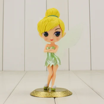 16 cm Q Posket Obrázok Hračky Princezná Ruženka S Base PVC Obrázok Roztomilá Bábika Model Pre Dievčatá Dary