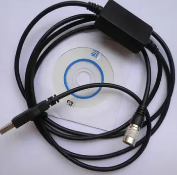 Nový USB Stiahnuť Dátový Kábel pre TOPCON SOKKIA Južnej Totálna Stanica, fit win7 win8