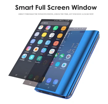 Huaweiy8p prípade, smart mirror flip puzdro pre Huawei y8p 2020 prípadoch kryt na hauwei y 8p 2020 aqm-lx1 6.3