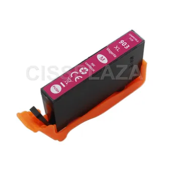 CISSPLAZA 4pcs atramentové kazety kompatibilné pre HP903 XL s čipom pre Inkjetprinter 6950 6960 6970 6975 E211 tlačiareň
