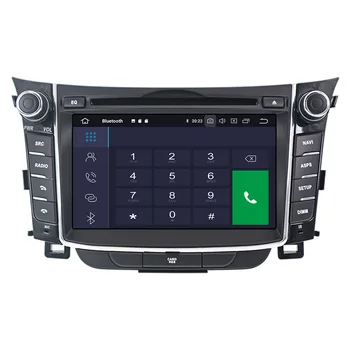 Android10.0 4G+64GB Auto GPS, DVD Prehrávač Multimediálnych Rádia Pre Hyundai I30 Elantra GT 2012-2016 auta GPS Navigácie vedi hráč dsp