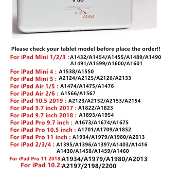 Pre iPad Vzduchu 2/1 Pro 9.7 Prípade TPU Jasné Zadný Kryt s Ceruzkou Držiak pre iPad 9.7 2018 2017 A1893 Kompatibilný pre Smart Keyboard