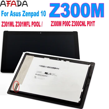 Pre Asus ZenPad 10 Z300M P00C Z300CNL P01T Z301ML Z301MFL P00L LCD Displej Dotykovej Obrazovky Montáž 10.1