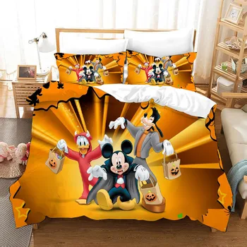 Disney Mickey Mouse posteľná bielizeň set pre chlapcov domova queen size deka zahŕňa 3ks posteľou šíriť podpora cartoon hot predaj