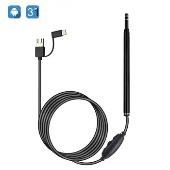 Nové Multifunkčné USB Ucho Cleaning Tool HD Visual Ucho Lyžice Earpick S Mini Kamera Pero Ušné Starostlivosť In-ear Čistenie Endoskopu