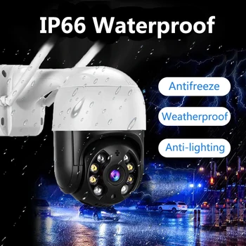AOUERTK WIFI IP Kamera HD1080P Fotoaparát 2MP Bezdrôtové Kamery Inteligentné Nočné Videnie Nepremokavé Bezpečnostná WIFI Kamera PTZ Dome Kamera