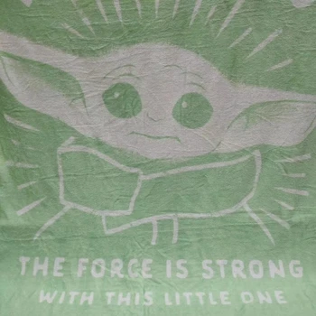 Star Wars Yoda Detská Deka Hodiť na Posteľ/detská Postieľka/Pohovka pre Deti Deti, Dievčatá, Chlapcov Darček k Narodeninám