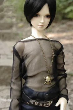 BJD doll oblečenie je vhodné pre 1/3 1/4 1/6 Strýko veľkosť jedného-line krku priesvitné oka tričko top bábika príslušenstvo