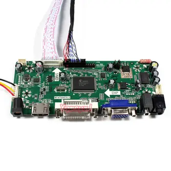 Yqwsyxl riadiacej Dosky Monitora Držiak pre LP154W01-TLA3 LP154W01(TL)(A3) HDMI + DVI + VGA LCD LED displej Regulátora Rada Ovládač
