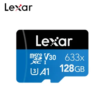 Pôvodné Lexar 633x Pamäťová Karta 32 GB, SDXC Class 10 Max Čítať Rýchlosť 95M/s Micro SD Kartu 64GB 128GB U3 UHS-I V30 TF Microsd