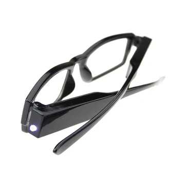 LED Zväčšovacie Eyewears Okuliare na Čítanie Osvetlenie zväčšovacie sklo Lupa 