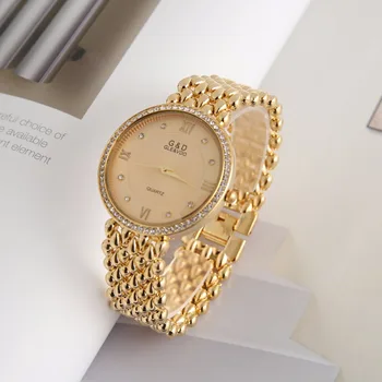 2020 G&D, Luxusné Značky dámske Hodinky Dámske Náramok, Hodinky Quartz náramkové hodinky Šaty Hodinky relogio feminino Hodiny Dar Zlata
