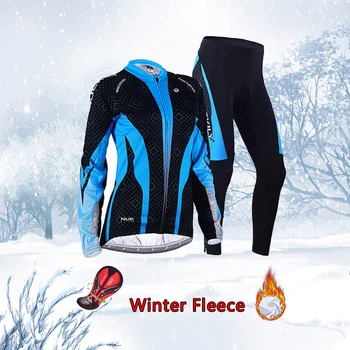 Móda Cyklistické Oblečenie Žien Zimné Nastaviť 2021 Thermal Fleece Cyklistický Dres Šport, Cyklistické Oblečenie Teplý Oblek Ženské Šaty Mtb Auta