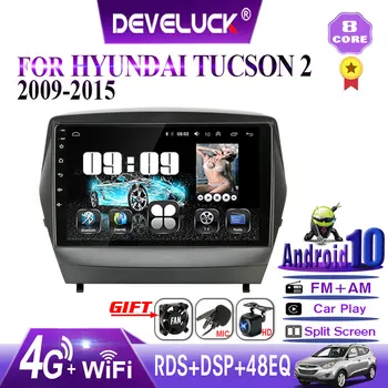 Android 10.0 2 din autorádia Multimediálny Prehrávač Videa Na Hyundai Tucson 2 LM IX35 2009-GPS navigácie RDS IPS autoradio