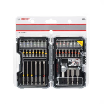 Bosch 43-kus skrutkovač bit nastavený elektrický skrutkovač elektrický skrutkovač bit zásuvky