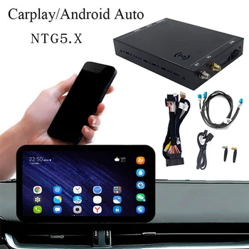 Bezdrôtové Apple Carplay Andorid Auto Auto, Retrofit pre Mercedes Benz NTG5.0-2018 Podporu Zadnej Strane Fotoaparátu/Mapy