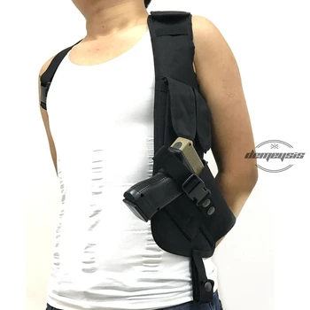 Cestovné Anti Theft Bezpečnosti Skryté Gun Puzdro Podpazušia Gun Puzdro na Rameno Zbraň Taška Pre väčšinu Pištole Glock