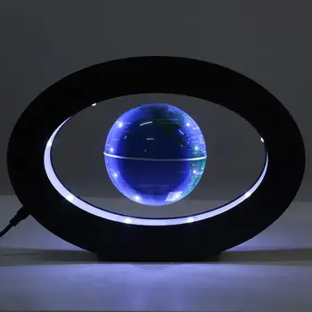 Elektronické Proti Gravitácii Svete Magnetická Levitácia Plávajúce Svete Mape Sveta LED Svetlo Deti Vzdelávania Domova Narodeninám