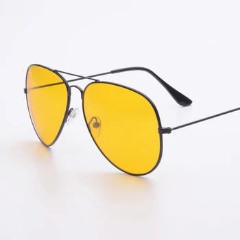 2018 Okuliare pánske slnečné Okuliare Vodiči Nočné Videnie Anti-Glare Slnečné okuliare Ženy Jazdy Okuliare