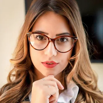 Retro Mačka Okuliare Rámy pre Ženy Módny Návrhár Kovový Rám Okuliare Luxusné Značky Big Rám pánske Okuliare Gafas 2020