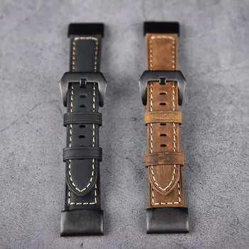 Športové hodinky, náramok pásma módy klasické kožený remienok hodiniek kapela pozerať na zápästie pásky Pre Garmin Fenix 5S Plus 6S watchband 20 mm