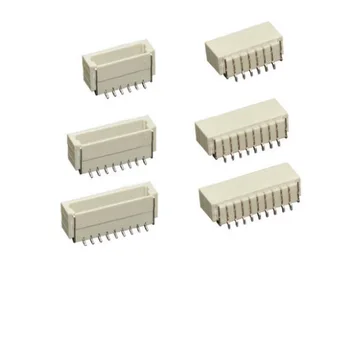 1000pcs SH 1.0 Konektor 1.0 mm Rozstup Vertikálnych 2 3 4 5 6 7 8 9 10 11 12 15 16 16 Pin Male Pin Hlavičku Rovno Reflow Spájky