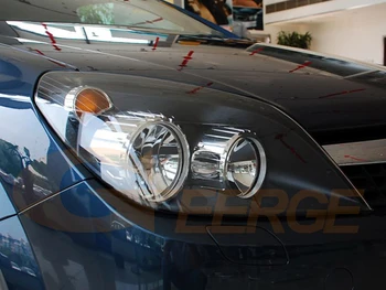 Vynikajúce Ultra svetlé CCFL Angel Eyes auta halo krúžky Pre OPEL Astra H 2004 2005 2006 2007 pred facelift Halogénové svetlometov