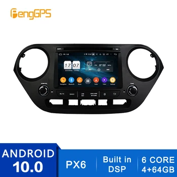 Android 10.0 DVD Prehrávač Hyundai I10 I-10 2013+, Dotykový Multimediálny GPS Navigačný Headunit Rádio Carplay PX6 DSP WIFI OBD