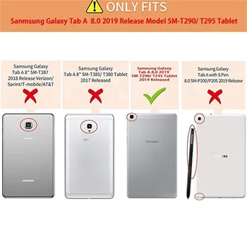 Tablet Bluetooth Klávesnica Prípade Odnímateľný Kryt Kožené puzdro Ultra-Tenké vysoko kvalitné puzdro Pre Samsung Galaxy Tab A8 T290 20J7