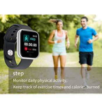 B57 Smart hodinky IP67 Nepremokavé Športové Smartwatch Krvný Tlak, tep Srdca Ženy, Mužov, Fitness Tracker pre Iphone Apple Xiao