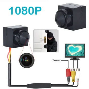 1080P Super Mini Kamera AHD Dummy Video Surveillance Camera cctv kamier Analógový MINI Bezpečnostná kamera s 5-Os držiak Kamery