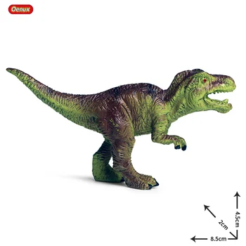 Oenux 14pcs Mini Jurský Dinosaura Akcie Obrázok Savage Malých T-Rex Mosasaurus Carnotaurus Zvieratá Model PVC Vzdelávacie Kid Hračka
