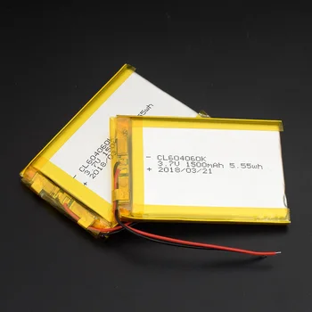 Polymérová Nabíjateľná Batéria 604060 3,7 v 1500mAh li-ion Lipo Lítiových článkov Lítium Li-Po Pre Bluetooth reproduktor PDA GPS