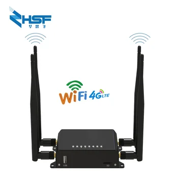 Odomknutý OpenWrt 300Mbps Wireless 3g, 4g Wifi Router So Sim Karty RJ45 WAN sieť LAN Krytý 4G Wifi Router a 4*5dBi Vysoký Zisk Antény