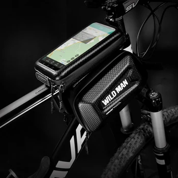 TPU Dotykový Displej Nepremokavé Cyklistické Telefón Taška Pre iPhone SE 2020 11 Pro Max 8 7 Plus Predné Trubice Riadidlá Cyklistické Telefón Taška