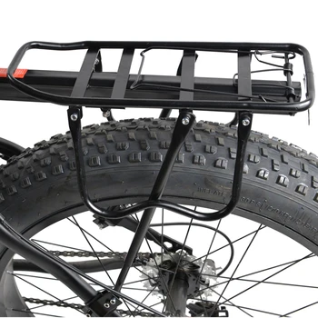 Kvalitný Bicykel Kufor Cargo Zadný Rám Mountain, Snow Bike Zadný Držiak Montáž