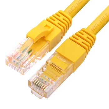 BELNET RJ45 Ethernet, Cat5E Kábel Siete Lan Patch Kábel 100Mbps UTP netienené Čistého Kyslíka-free Twisted Pair, kábel 1M 2M 3M 5M