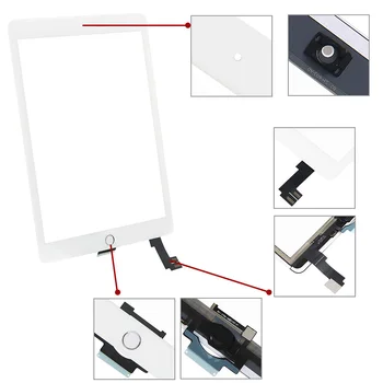 Dotykový Panel pre iPad Vzduchu 2 / iPad mini 6 A1566 A1567 Dotykový Displej Sklo Digitalizátorom. Výmenu Snímača Časť