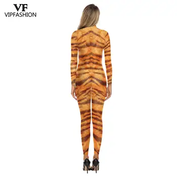 VIP MÓDNE Dospelých Mužov 3D Tlač Zvierat Had Tiger, Leopard Svalov Sranda, Karneval, Halloween Party Cosplay Kostýmy Pre Ženy