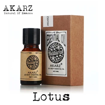 Lotus esenciálny olej AKARZ Slávnej značky prírodných Oiliness Kozmetika Sviečka Mydlo Vône, Takže DIY odorant suroviny Lotus olej