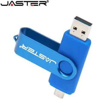 JASTER Nuiflash OTG 2.0 USB flash disk 128gb pen drive 64 gb 32 gb, 16 gb kl ' úč Externé Úložné Dvojité Použitie Stick Vysokej kvality