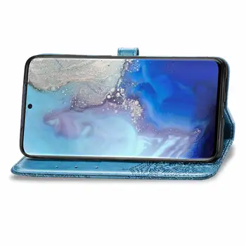 Kože Flip puzdro Pre Samsung Galaxy S20 Ultra S10e s rezacím zariadením S10 Plus 5G Poznámka 10 Lite 8 9 S9 S8 S7 S6 Okraji Peňaženky Kryt Coque Fundas