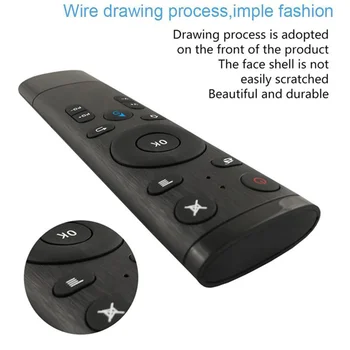 2.4 G Univerzálny Domov Klávesnice Diaľkového Ovládania Pre Android TV BOX Mini Smart Air Mouse Prenosných Bezdrôtových
