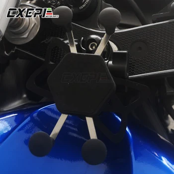 Motocykel Mobilný Telefón Majiteľa Mount Support S USB Nabíjačka 360 Stupňov Rotácie pre YAMAHA YZF-R3-2016 Príslušenstvo