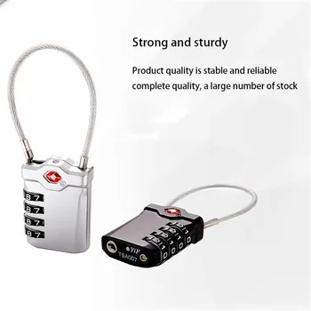 TTLIFE Master Lock TSA Zámkov Smart Kombinácia Zámok pre Cestovné Batožiny Kufor Anti-theft Kód Zámku Colné Heslo na Uzamknutie