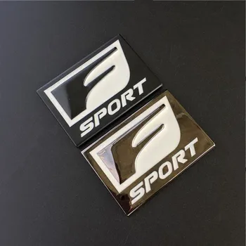 Univerzálny Kovový F Sport Logo, Znak Bočné Dvere odtlačkový odznak Kufra auta 3D nálepka Pre Lexus JE GS 250 350 350 450 Pre Land rover