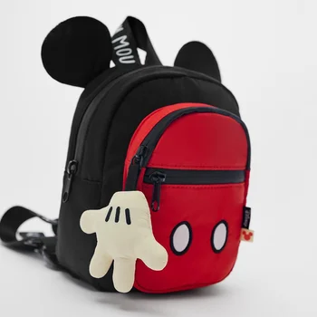 Karikatúra Disney Mickey Mini Batoh minnie Mouse Taška Deti chlapci dievčatá Mini kabelka Cartoon Batoh Nová cestovná taška